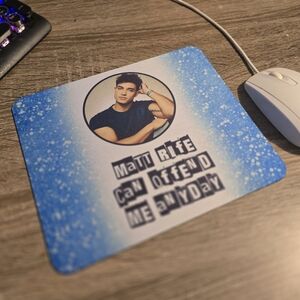 Blue Matt Rife Can Offend Me Anyday Mouse Pad